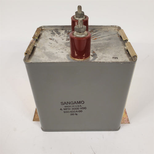 Oil Filled Capacitor 4uF 3000V C207/C208 Collins 30S-1 Amplifier 930-4314-000 #2