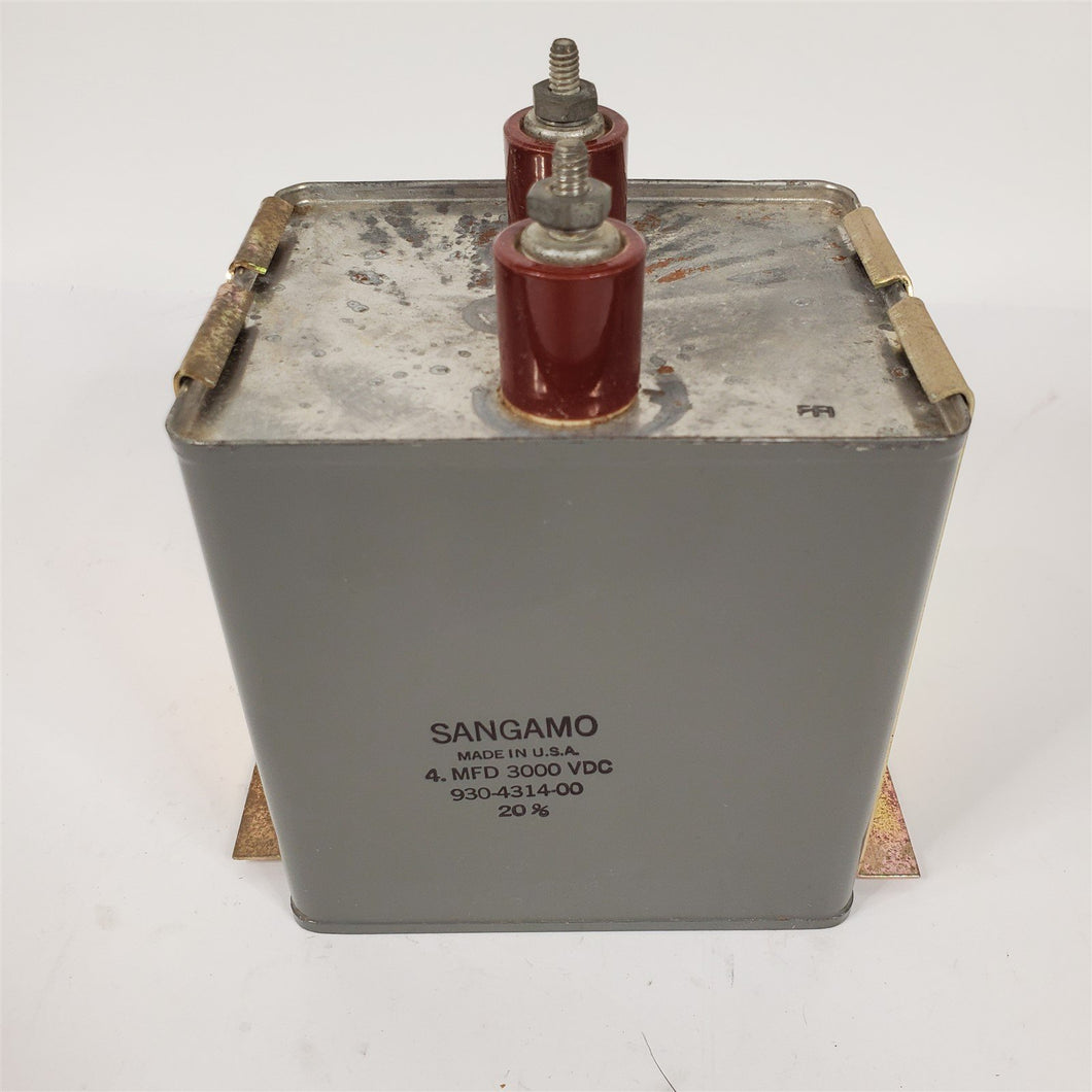 Oil Filled Capacitor 4uF 3000V C207/C208 Collins 30S-1 Amplifier 930-4314-000 #2