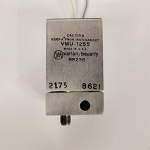 Load image into Gallery viewer, Varian / Beverly VMU-1255 Coaxial Beacon Magnetron Ku Band 16.2-16.3 GHz 350W