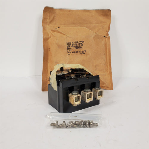 Vintage Gould 2150SDAQL66 Thermal Time Delay Relay 120V 0.6-60 Sec Slow Drop Out