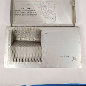 Top / Back Cover Assembly from Collins 30S-1 RF Amplifier Collins 544-7024-005