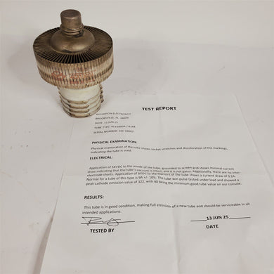 Eimac 4CX1000A Radial-Beam Tetrode 1000w Full Emission Electron Tube Recent Test