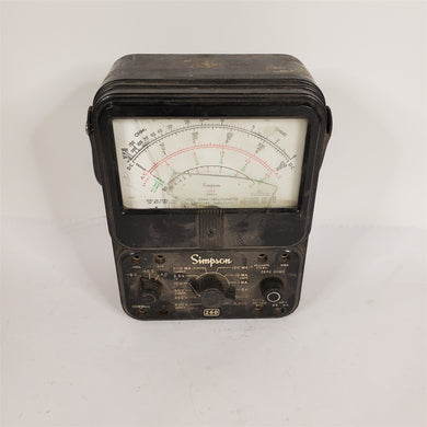 SIMPSON 260 Series 6 Volt Ohm Milliammeter VOM Meter AS-IS For Parts or Repair