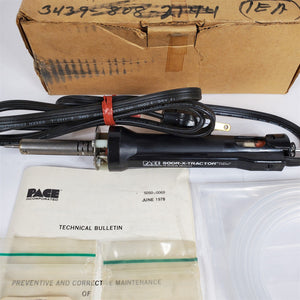 Pace SX-200 SODR-X-TRACTOR Desoldering Handpiece w/ Extra Tips, Manual etc. NOS