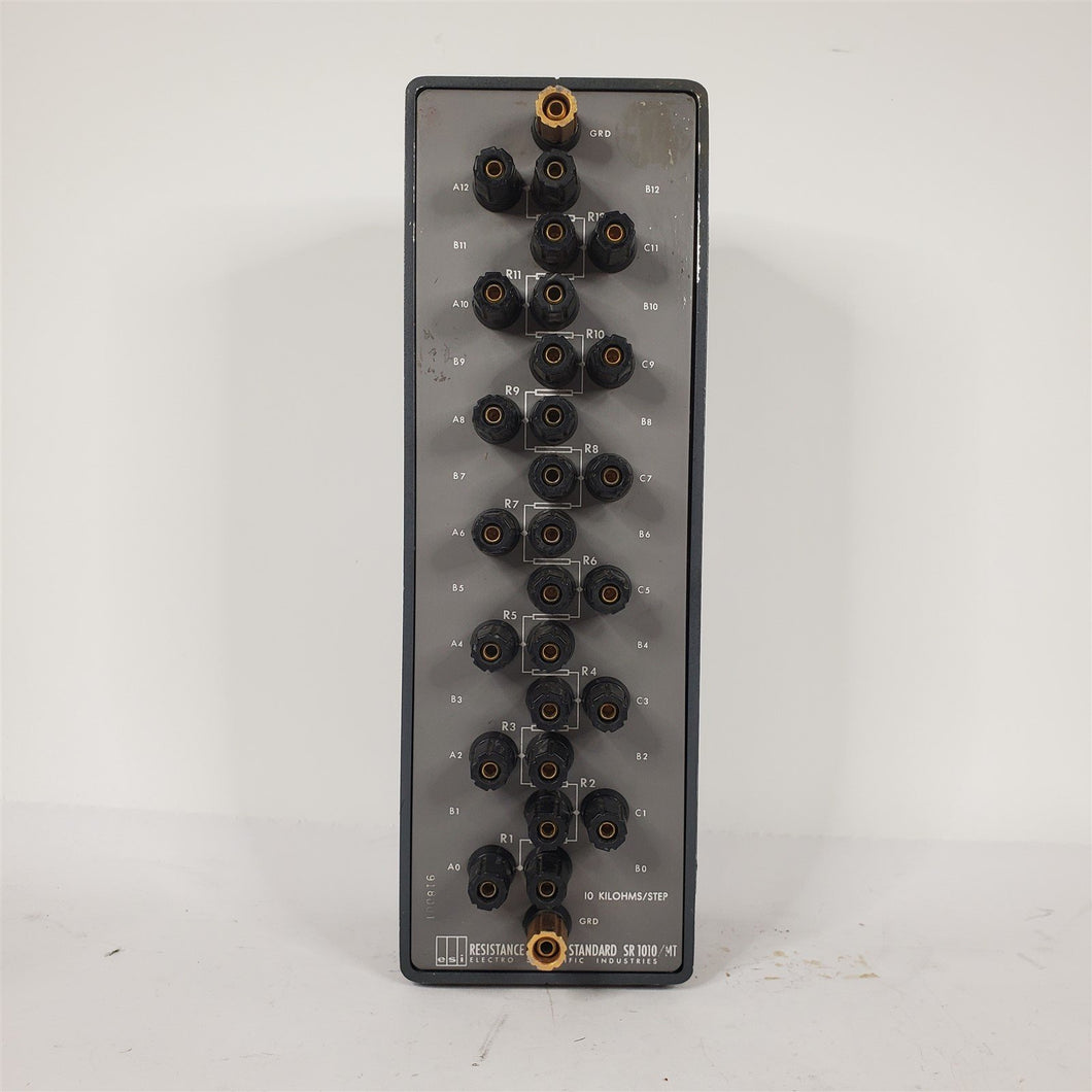 RARE ESI SR1010-MT Resistance Standard 10K Ohms/Step Adjustable