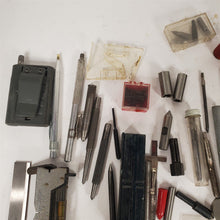 Load image into Gallery viewer, Large Lot of Small Tools, Pieces, Parts from Machinist Tool Box