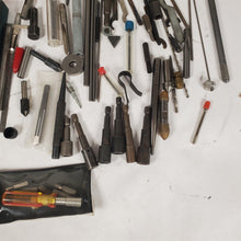 Load image into Gallery viewer, Large Lot of Small Tools, Pieces, Parts from Machinist Tool Box