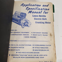 Load image into Gallery viewer, Huge 1950s-1970 Leece Neville Electrical Car Parts &amp; Maintenance Catalog Thick!