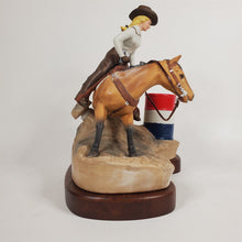 Load image into Gallery viewer, VTG 1981 Ski Country Barrel Racer Large Porcelain EMPTY Ltd. Ed. Decanter #2