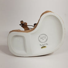 Load image into Gallery viewer, VTG 1981 Ski Country Barrel Racer Large Porcelain EMPTY Ltd. Ed. Decanter #2