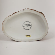 Load image into Gallery viewer, VTG 1980 Ski Country Bobcat &amp; Chipmunk Large Porcelain EMPTY Ltd. Ed. Decanter