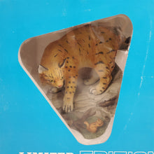 Load image into Gallery viewer, VTG 1980 Ski Country Bobcat &amp; Chipmunk Large Porcelain EMPTY Ltd. Ed. Decanter