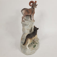 Load image into Gallery viewer, VTG 1981 Ski Country Stone's Sheep Large Porcelain EMPTY Ltd. Ed. Decanter