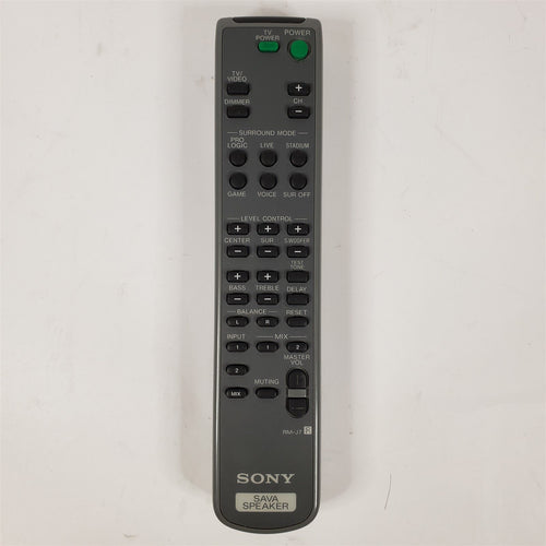 Sony RM-J7 Remote Control for SAVA Speaker System