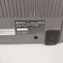 Load image into Gallery viewer, Sony DSR-50 Portable DV MiniDV DVCAM VCR w/Power Adapter 300 Hours S/N 12129