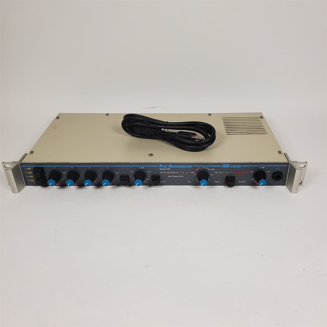 Air Corp 500 PH Pro Announcer Microphone Preamp Equalizer Expander Compressor...