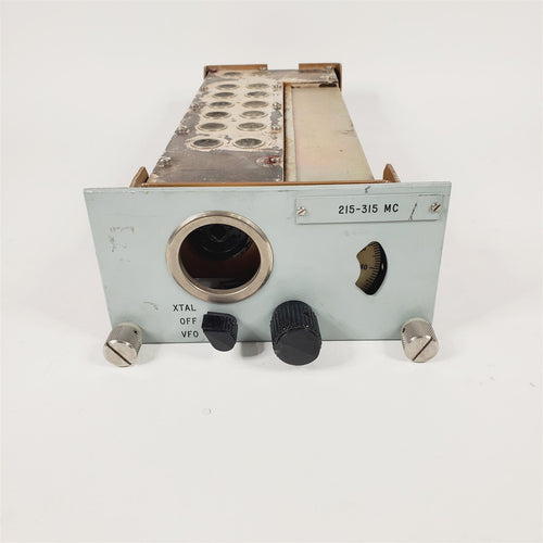 VTG RF Tuning Unit 215-315 MHz RFT-107A NEMS CLARKE 4/Defense Electronics TR-711