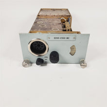 Load image into Gallery viewer, RF Tuning Unit 2200-2300 MHz RFT-106B NEMS CLARKE 4/Defense Electronics TR-711