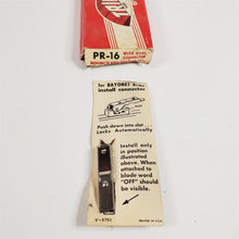 Load image into Gallery viewer, Vintage Trico Rainbow Single Windshield Wiper Blade PR-16 w/ Dual Connector
