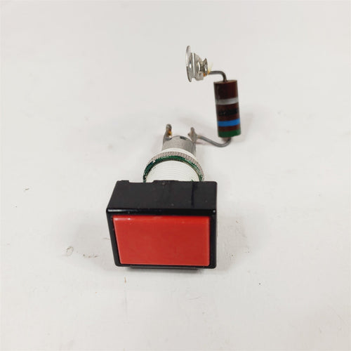 Pilot Light Red Lens Lamp Holder DS202 Collins 30S-1 RF Amplifier 262-0626-000