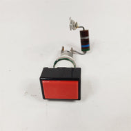 Pilot Light Red Lens Lamp Holder DS202 Collins 30S-1 RF Amplifier 262-0626-000