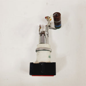 Pilot Light Red Lens Lamp Holder DS202 Collins 30S-1 RF Amplifier 262-0626-000