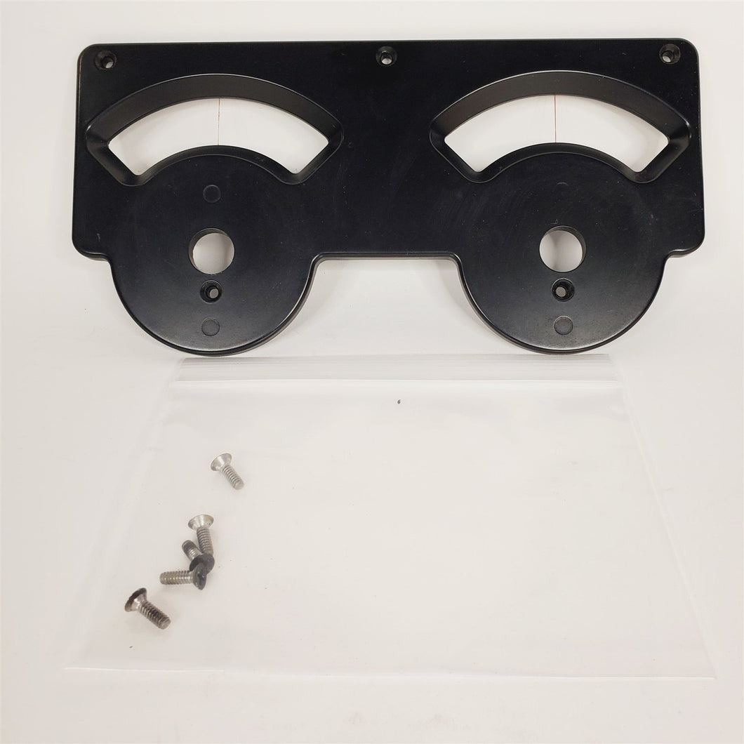 Escutcheon & Dial Windows from Collins 30S-1 RF Amplifier Collins 544-6996-003