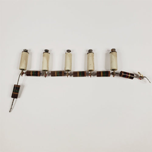 Resistors & Standoff Insulators from Collins 30S-1 Amplifier R211 R212 R213 R229