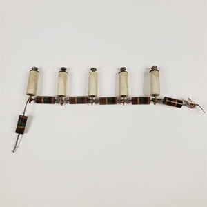 Resistors & Standoff Insulators from Collins 30S-1 Amplifier R211 R212 R213 R229