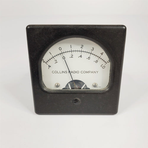 DC Milliammeter M201 from Collins 30S-1 RF Amplifier Simpson 5687 458-0483-000