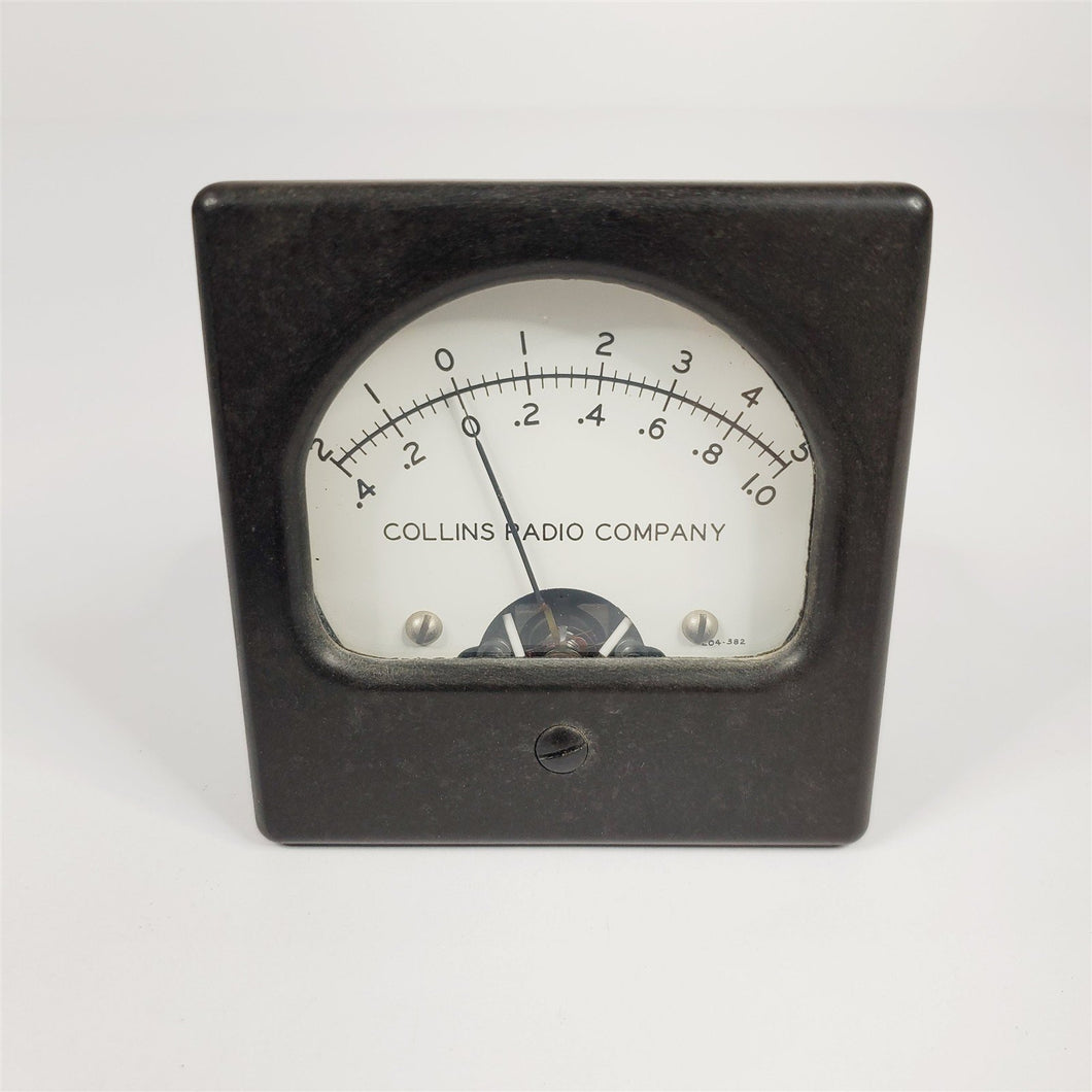 DC Milliammeter M201 from Collins 30S-1 RF Amplifier Simpson 5687 458-0483-000