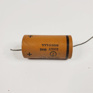 Electrolytic Capacitor 50uF C209 for 30S-1 Amp Sprague D16577 183-1045-000