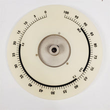 Load image into Gallery viewer, Tuning Dial Disc &amp; Hub from Collins 30S-1 RF Amplifier Collins 544-6953-002