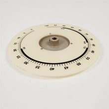 Load image into Gallery viewer, Tuning Dial Disc &amp; Hub from Collins 30S-1 RF Amplifier Collins 544-6953-002
