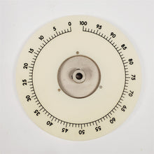 Load image into Gallery viewer, Loading Dial Disc &amp; Hub from Collins 30S-1 RF Amplifier Collins 544-6954-002