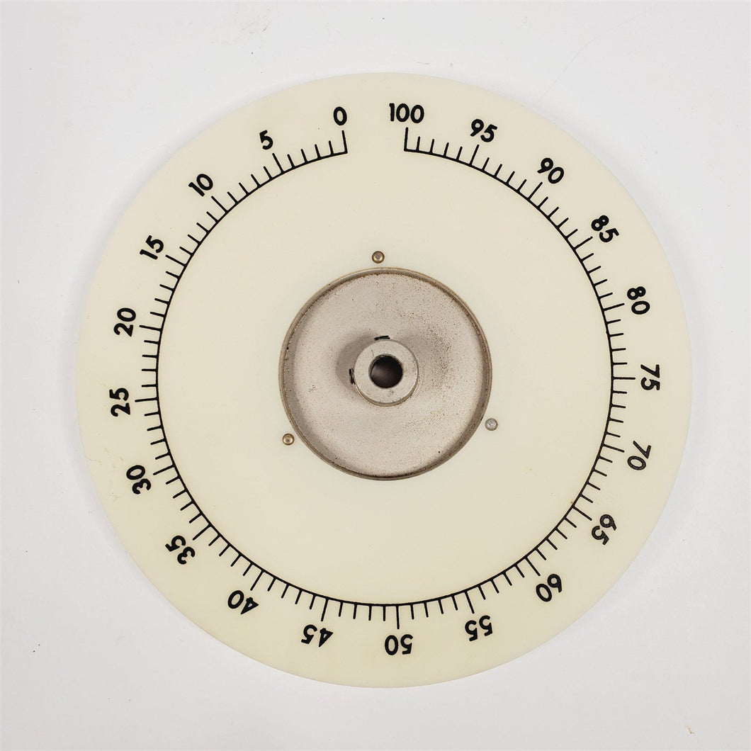 Loading Dial Disc & Hub from Collins 30S-1 RF Amplifier Collins 544-6954-002