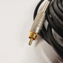 Load image into Gallery viewer, RG-8/U Mini Coax Type N[m] to RCA[m} Cable 20 ft from Collins 30S-1 RF Amplifier
