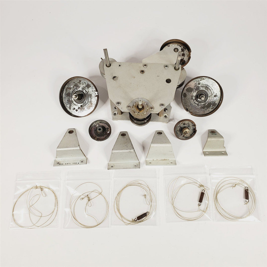 Front Plate Deck Assembly from Collins 30S-1 RF Amplifier Collins 544-6944-002