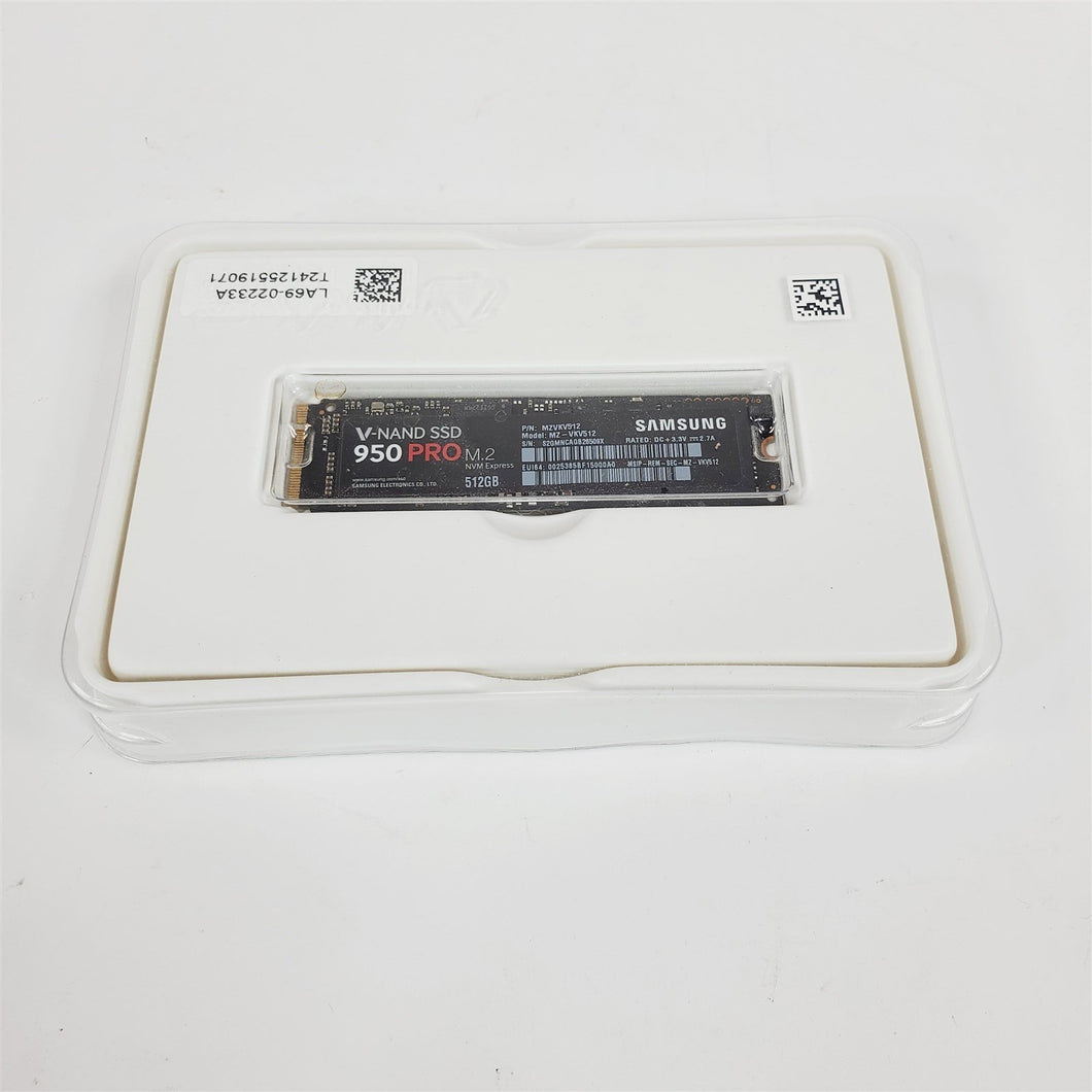 Samsung MZ-VKV512 950 PRO 512GB Internal NVMe M.2 NVM Express Solid State Drive