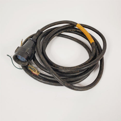 Vintage Mil-Std Special Purpose Cable CX-1572U 8 ft. U-77/U Connector Bare / End