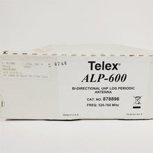 Load image into Gallery viewer, Telex ALP-600 UHF Bi-Directional Log Periodic Antenna 520-760 MHz NOS