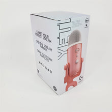 Load image into Gallery viewer, Logitech YETI Pink Dawn USB Microphone Premium Multi-Pattern w/ Blue VO!CE NIB