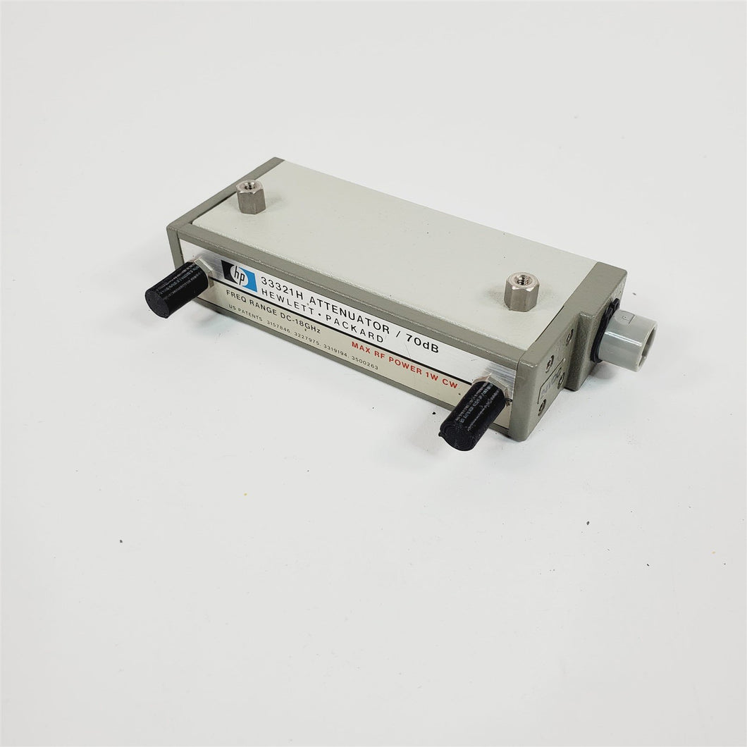 HP 33321H Programmable Step Attenuator 70 dB DC-18 GHz Agilent Keysight
