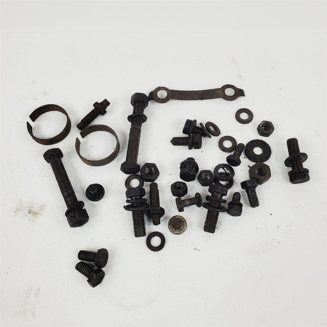 Original Sunbeam Alpine Lot of Greasy Small Parts As-Is Parts Repair Restoration