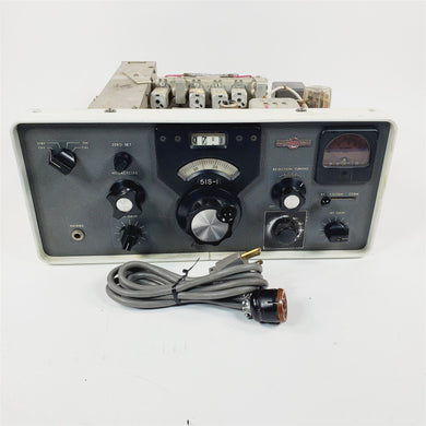 Collins 51S-1F Winged Emblem Ham Radio Receiver SN 3697 As-Is For Parts,Repair