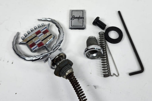 77-79 Cadillac Fleetwood Brougham Coffin Base Hood Ornament 1610460