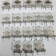 Load image into Gallery viewer, Large Lot of 24 Clear Transparent Radio Crystals
