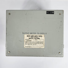 Load image into Gallery viewer, Military Surplus TS-585D/U Audio Output Level Meter S/N 342 Cooper Electronics