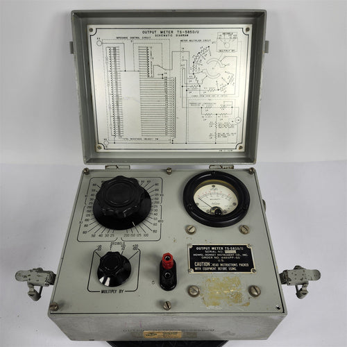 Military Surplus TS-585D/U Audio Output Level Meter Howel-Ronset Instrument Co.
