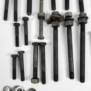 Original Sunbeam Alpine Lot of De-rusted Bolts Nuts Washers- Repair Restoration